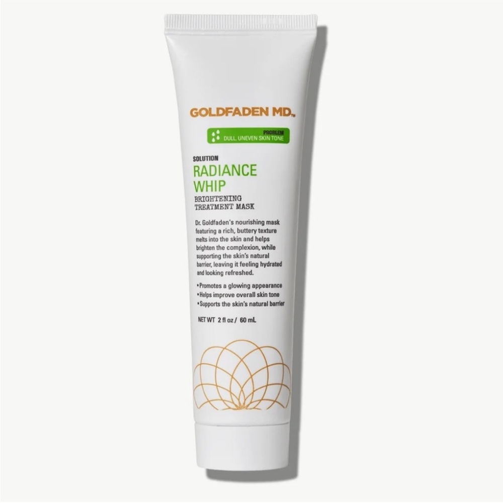 GOLDFADEN MD Radiance Whip Brightening Treatment Mask, Full Sized, New/Sealed